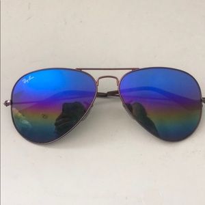 Aviator mineral flash lenses